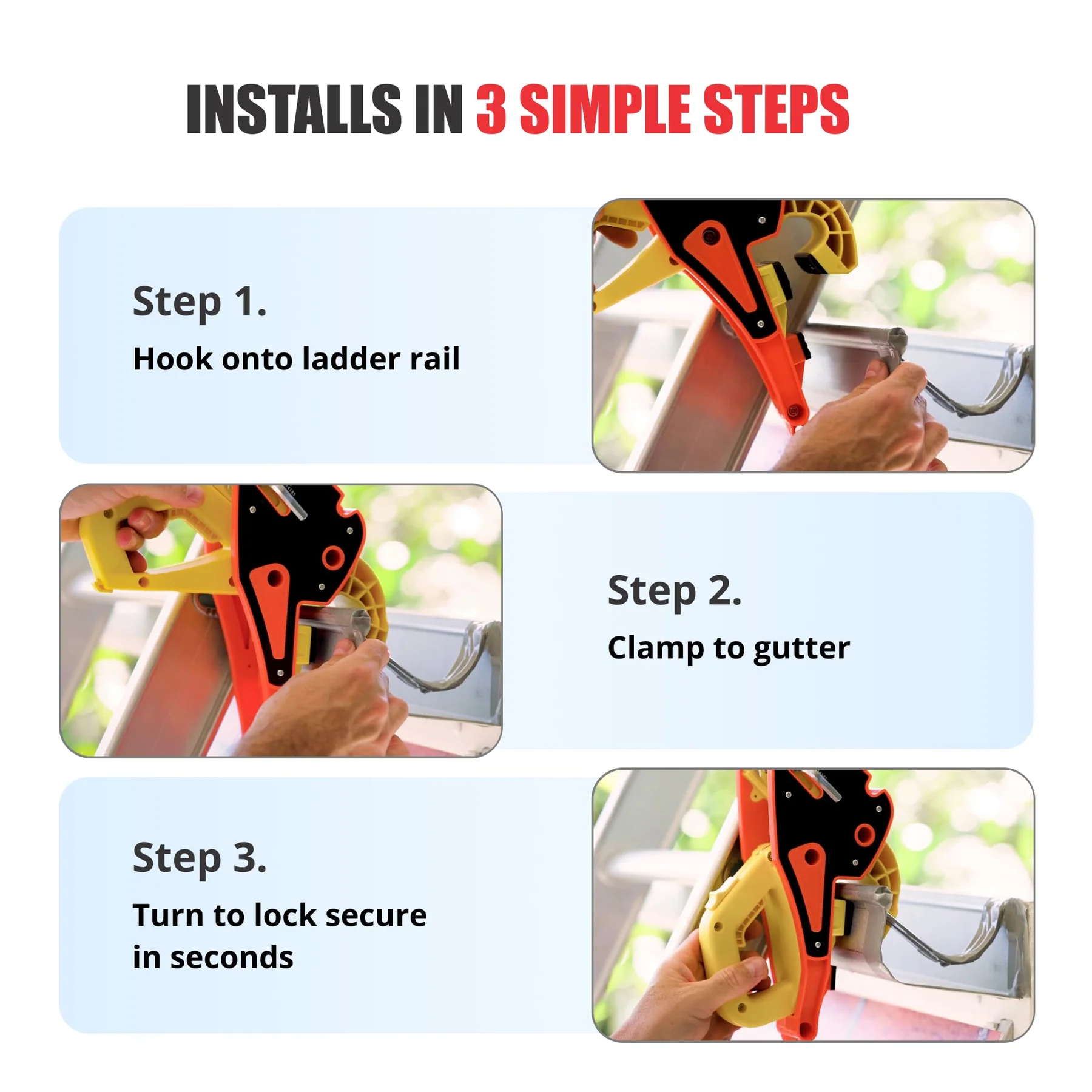 Lock Jaw Ladder Grip