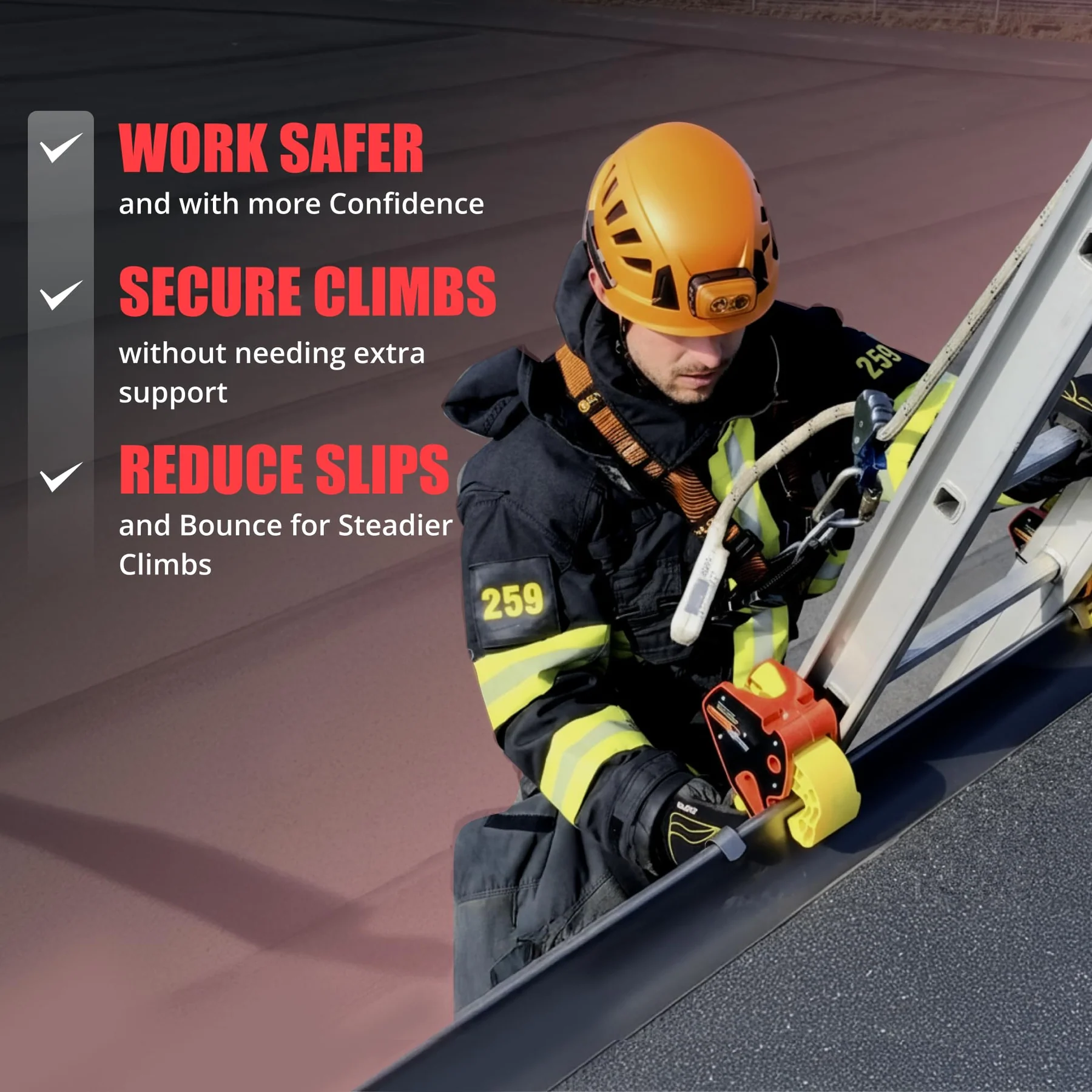 Lock Jaw Ladder Grip