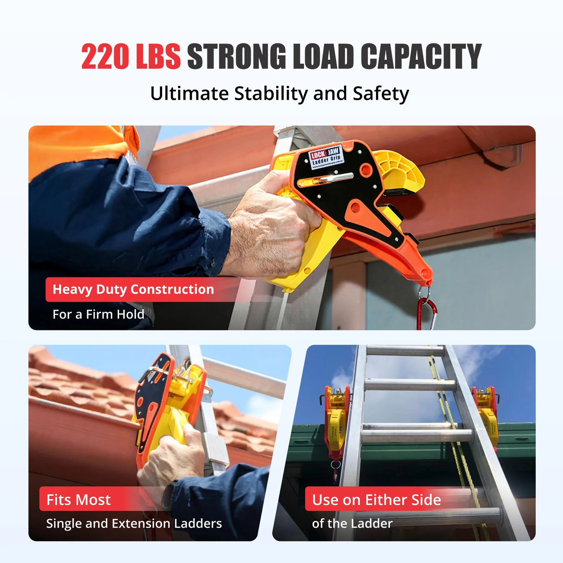 Lock Jaw Ladder Grip