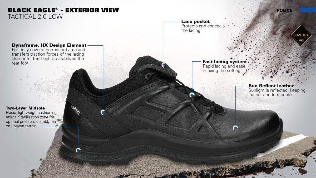 RADNE CIPELE HAIX BLACK EAGLE TACTICAL 2.1